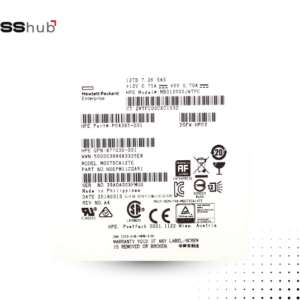 HP MB012000JWTFC 12TB 3.5" 12Gb/s 7.2K SAS Drive W/Caddy - Image 2